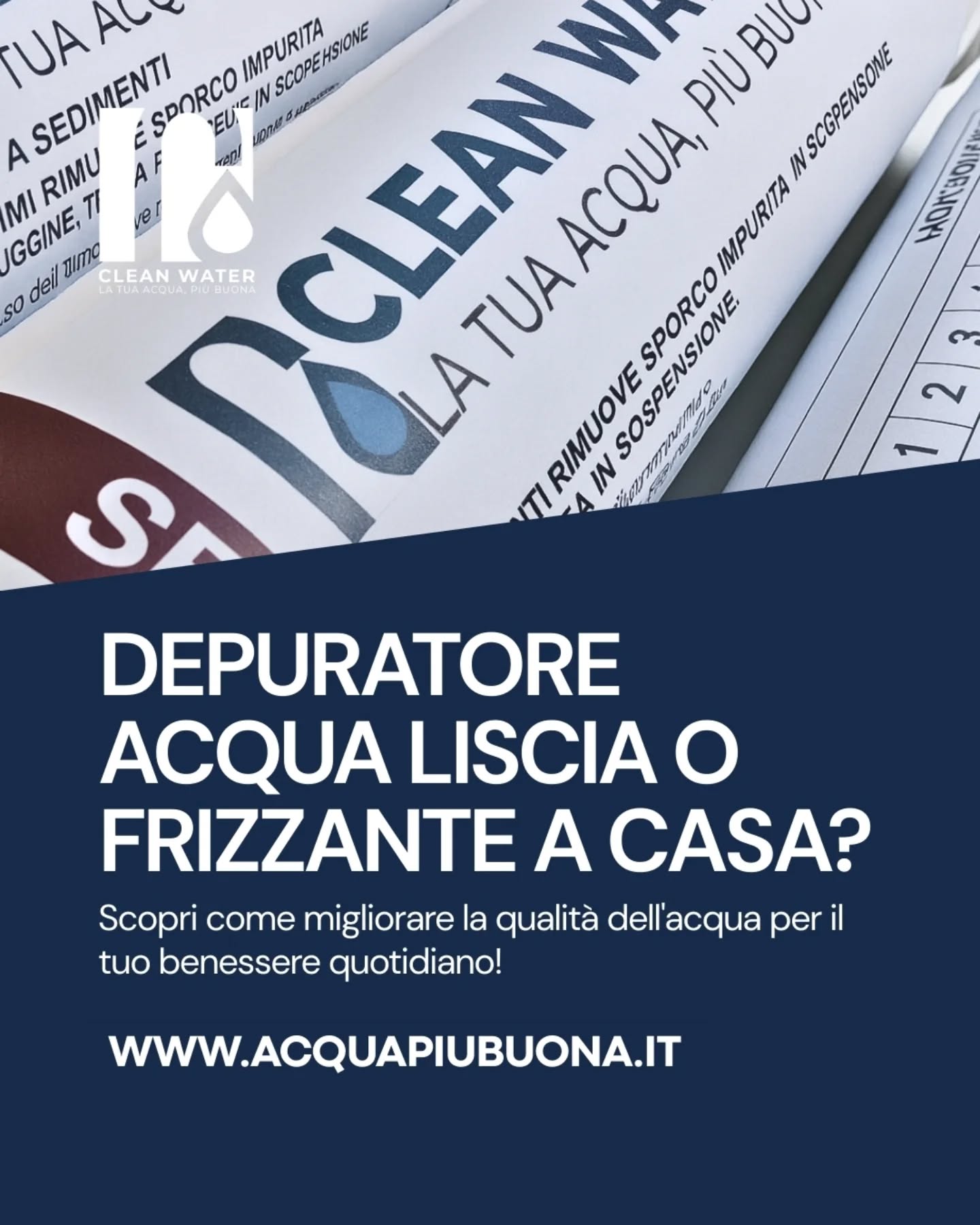 💧 Acqua sempre pura, fresca e buona direttamente dal tuo rubinetto!

Con il depuratore a casa scegli ogni giorno se bere liscia o frizzante, senza più plastica né fatica.
Un piccolo gesto per il tuo benessere e per l’ambiente. 🌍✨

👉 Scopri di più su www.acquapiubuona.it
 
O Contattaci per ogni chiarimento! 
.
.
.
#depuratoriacqua #acqualiscia #acquafrizzante #acqua #depuratorialtamura #cleanwater