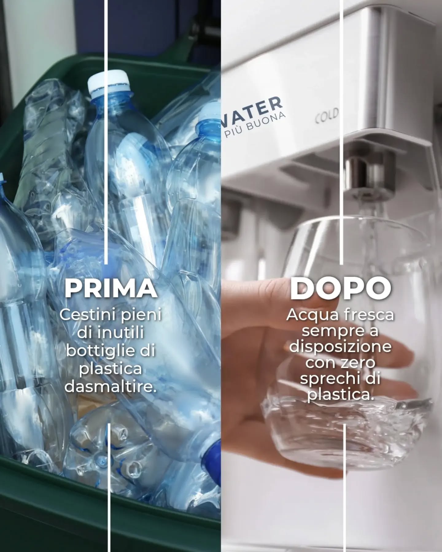 Che sia in ufficio o in azienda, meno plastica, più purezza. 

⛔ Stop ai cestini pieni di bottiglie inutili.

Scegli la comodità dell'acqua fresca sempre pronta, nel pieno rispetto del pianeta.

Scegli Clean Water! 
Centro installazione autorizzato
➡️ Via E.Toti 2, Altamura
.
.
.
#Sostenibilità #PlasticFree #ZeroSprechi #erogatoreacqua #acquaalLavoro