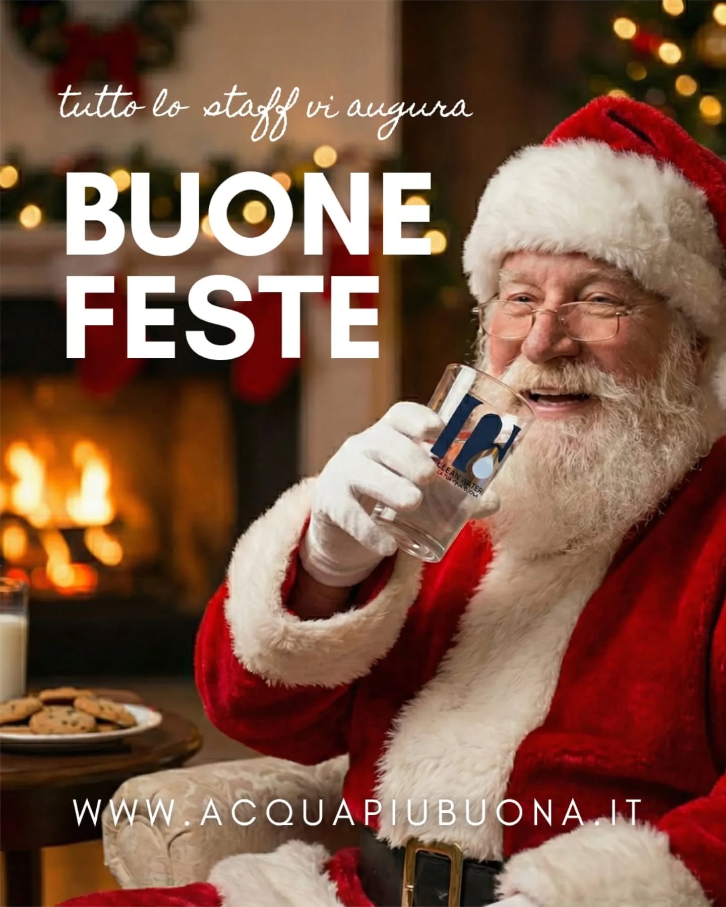 🎅💧 Babbo Natale beve acqua più buona grazie ai nostri depuratori d'acqua. 

Un bel bicchiere d'acqua fresca liscia o frizzante versata direttamente dal rubinetto di casa. 

La soluzione ideale per affrontare la notte più lunga dell'anno rimanendo idratati 😉

Buone feste da tutto lo staff di Clean Water! 

➡️ Visita www.acquapiubuona.it
.
.
#depuratore #depuratoreacquaaltamura #depuratori #cleanwater #acquapiubuona