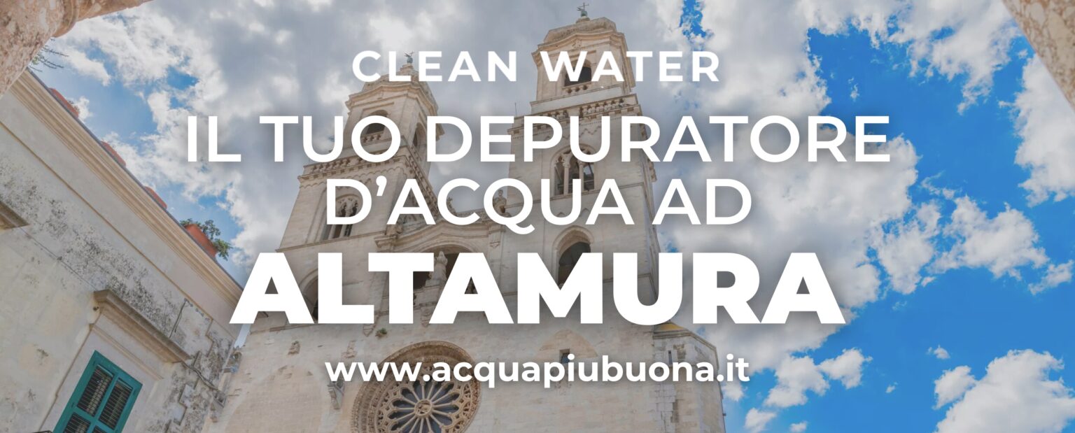 Depuratori acqua ad Altamaura